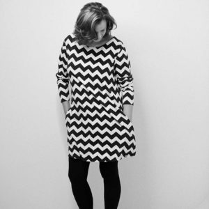 Kleidermarie mit ZikZak dress von Blaa!