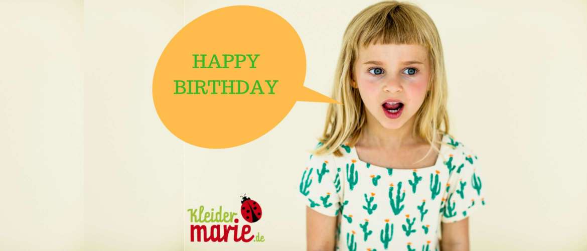 Happy birthday 2018 Kleidermarie