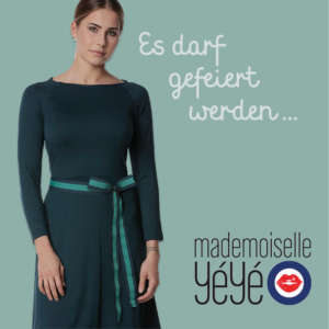 Mademoiselle_YeYe - Frauenkleid let the leaves dance