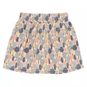 Sense Organics Rock navy flower/birds GOTS