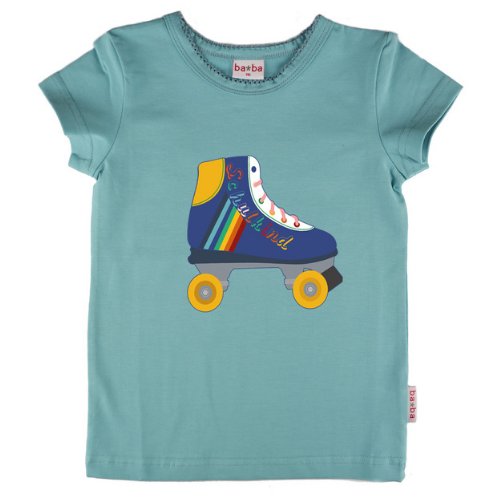 Baba Babywear T-Shirt Schulkind türkis bei Kleidermarie