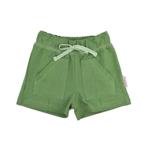Baba Babywear pocket short artichoke green bei Kleidermarie.de