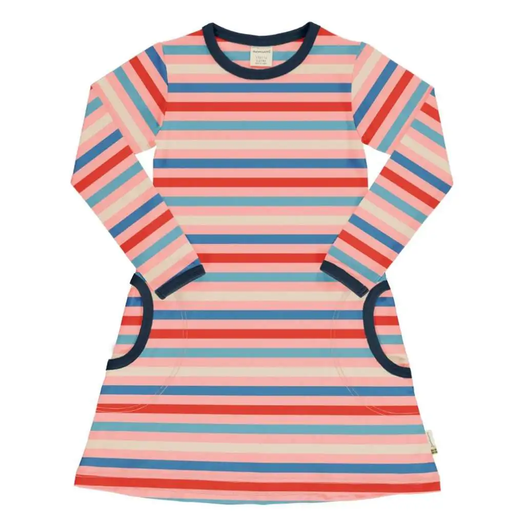 Maxomorra LS Streifenkleid blossom bei Kleidermarie.de