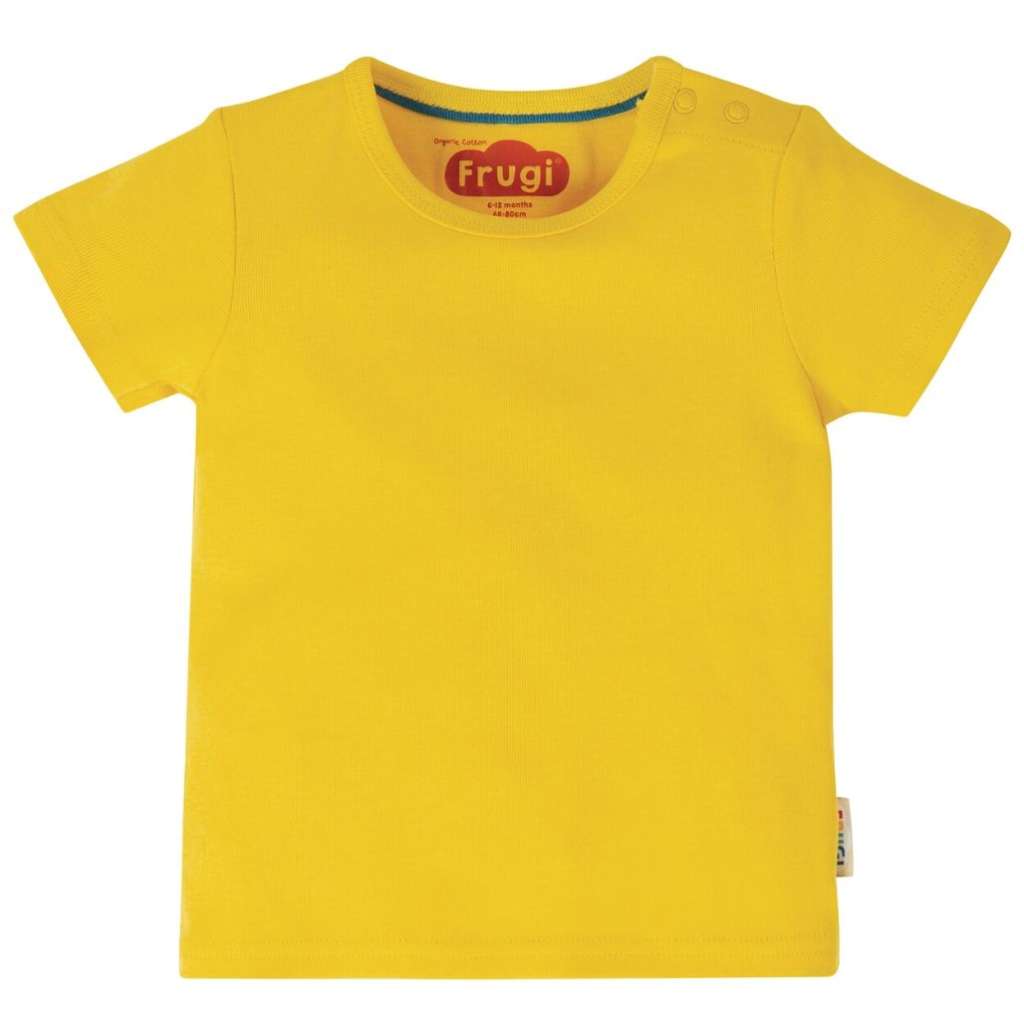 Frugi t-Shirt sunflower gelb GOTS