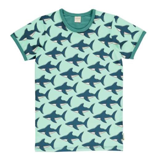 Maxomorra T-Shirt Herren adult shark green
