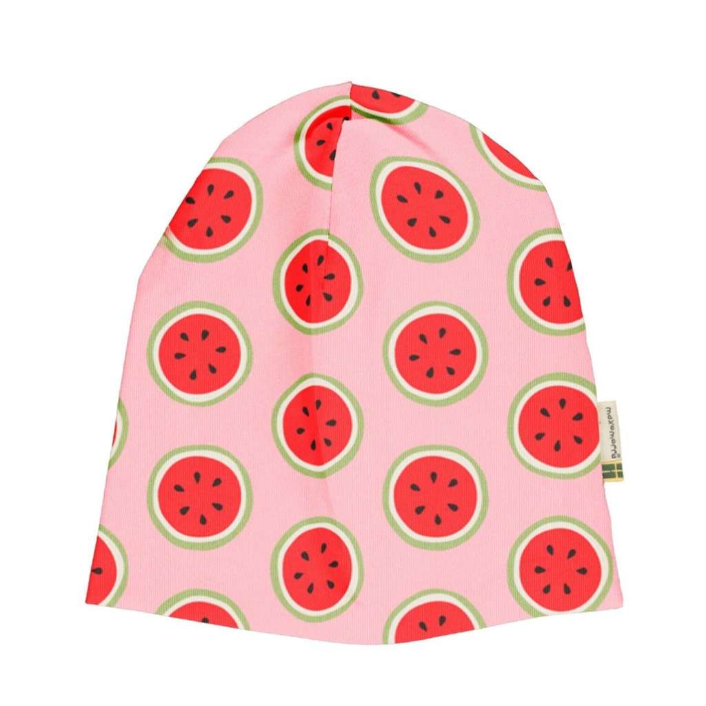 Maxomorra Mütze hat regular water melon rosa