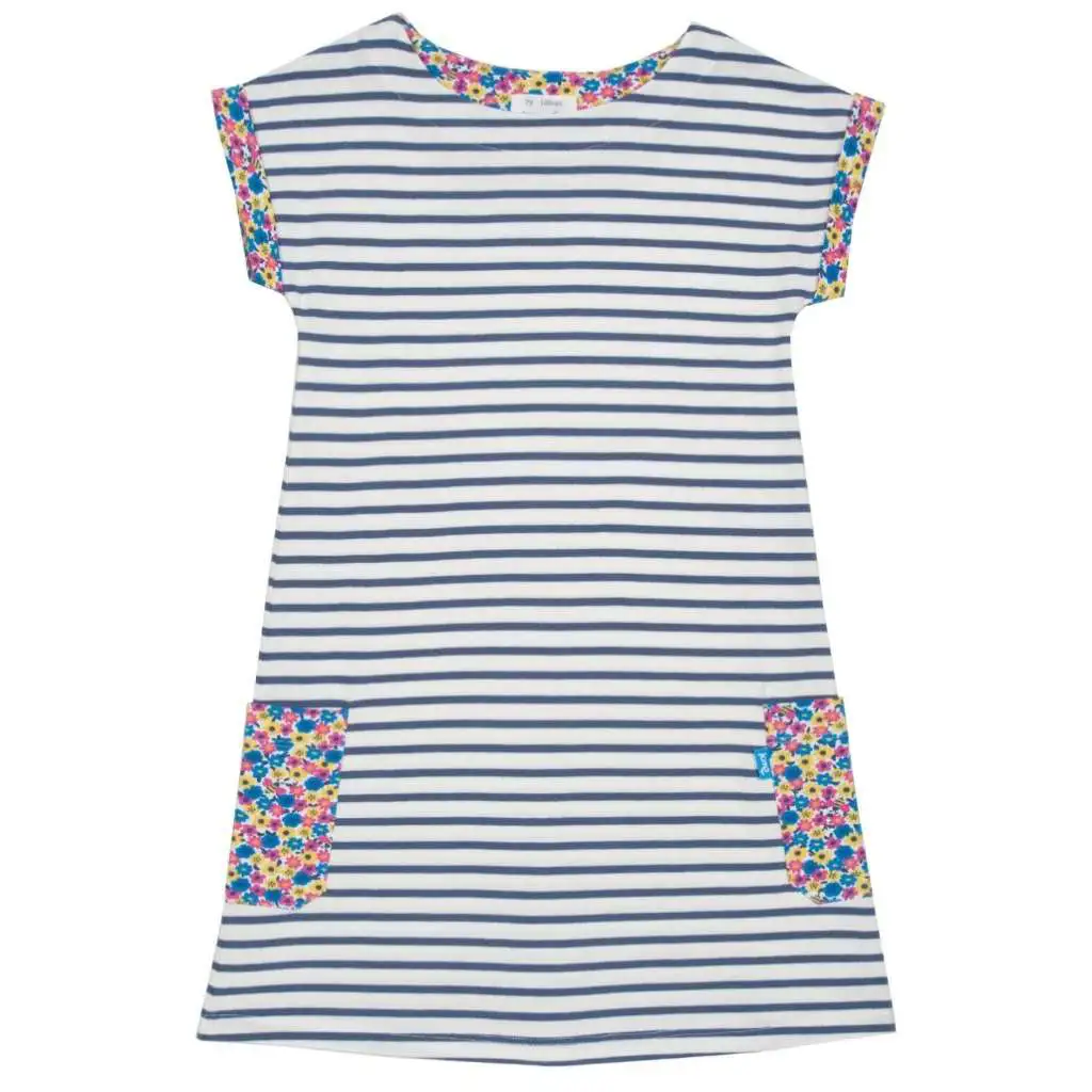 Kite Mädchenkleid Streifen durdle door