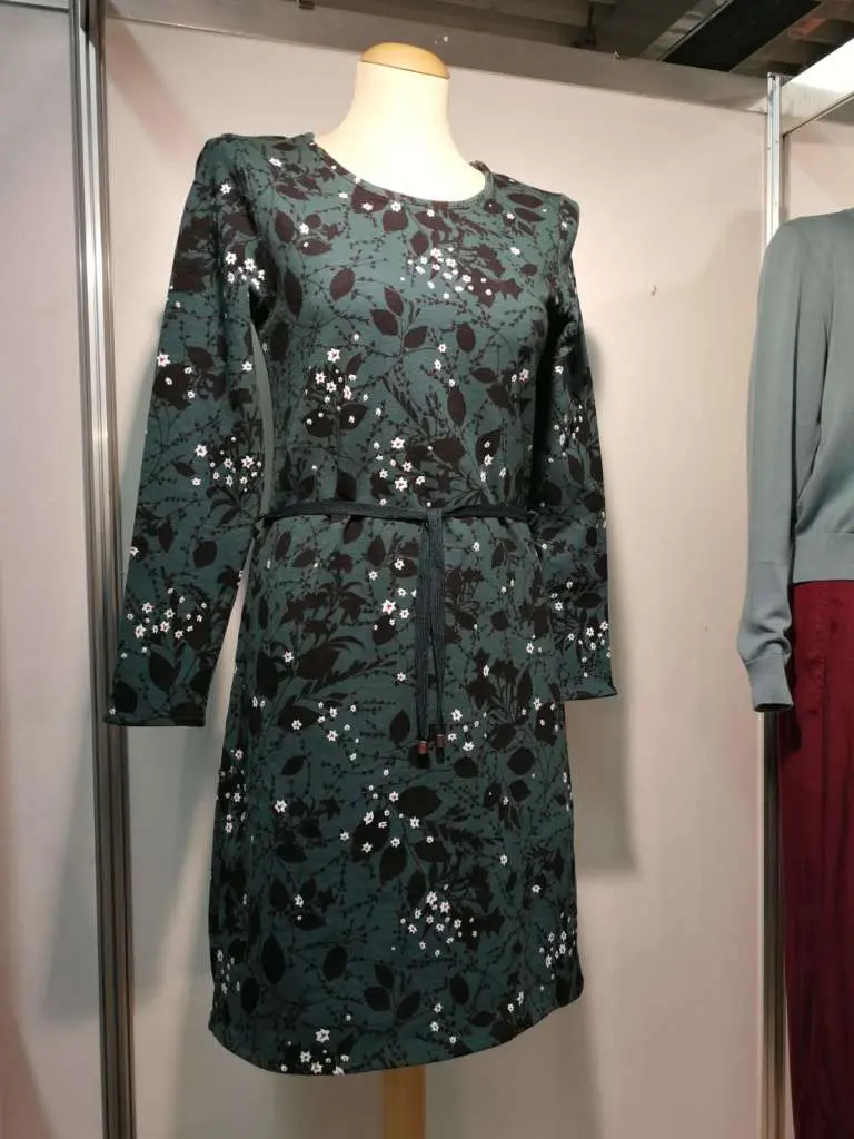 Greenbomb Frauenkleid autumn feeling langarm