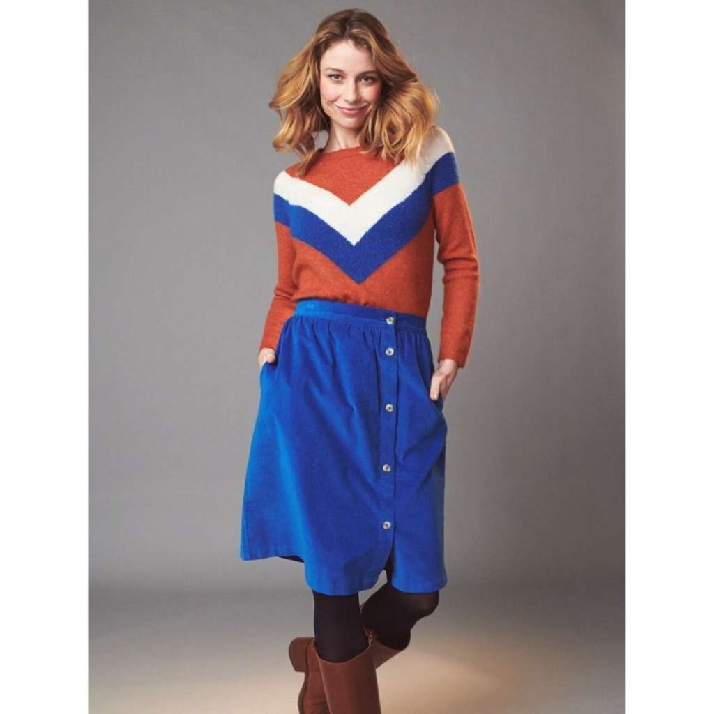 Lily Balou Cord Rock mit Knöpfen