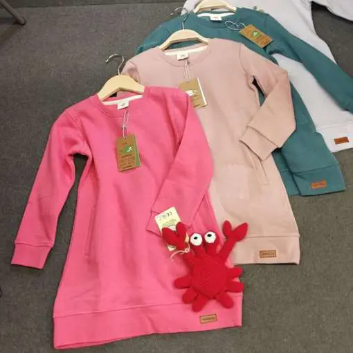 Walkiddy Sweatkleid forest grün