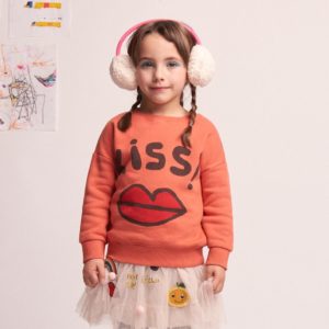 Naada Mädchen Sweat Shirt Kiss