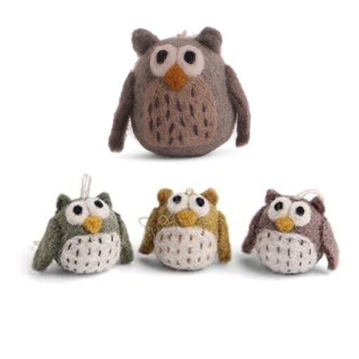 Gry&Sif Owls Filz Tiere