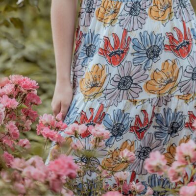 Circus Kleid flowers