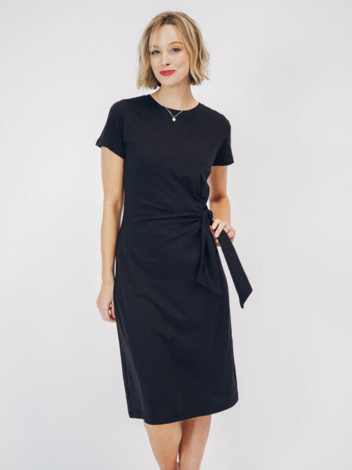 mademoiselle Kleid mit Knoten