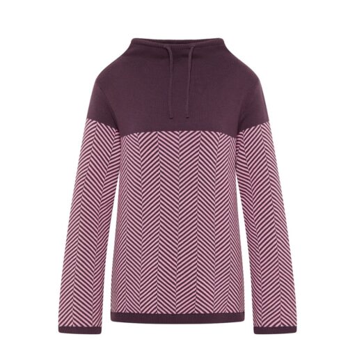 Tranquillo Strickpullover plum