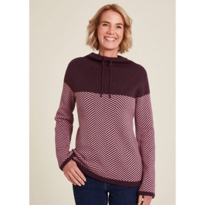 Tranquillo Strickpullover plum